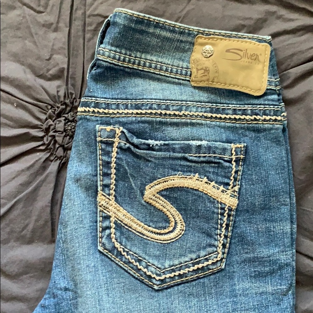 Silver Jeans Co Suki Mid Skinny Waist 28 Length 31